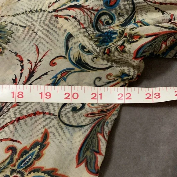 Sundance silk blouse XL - Picture 5 of 7